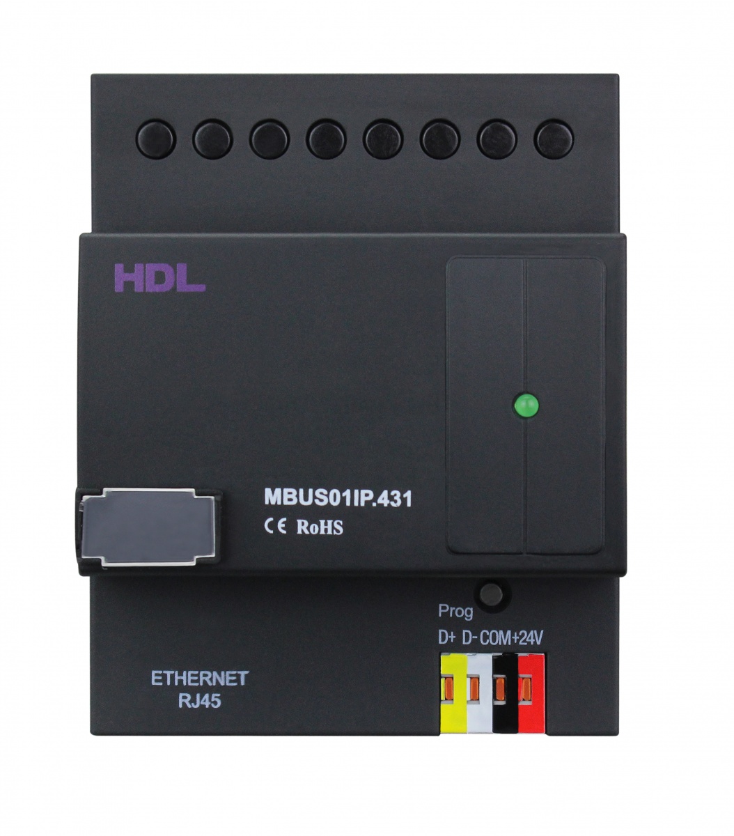 DIN TCP/IP Ethernet интерфейс, HDL-MBUS01IP.431 (Устройство интерфейсное  HDL), Китай - HDL - автоматизация умного дома