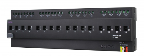 DIN реле, 16-канальное, 16A на канал HDL-MR1616.434